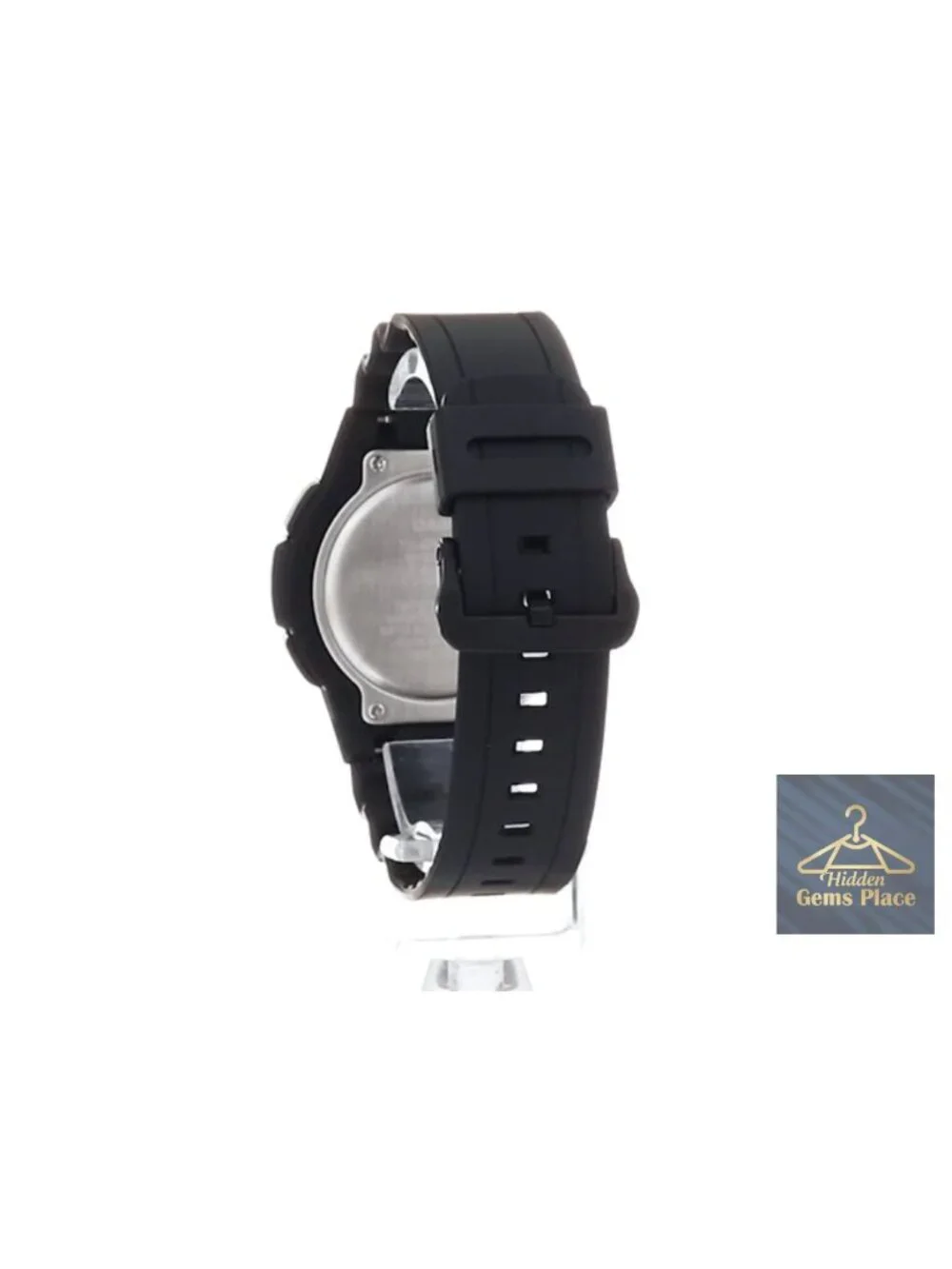 Mens Analog-Digital Watch 100M WR 10-Yr Battery World Time Telememo Stopwatch